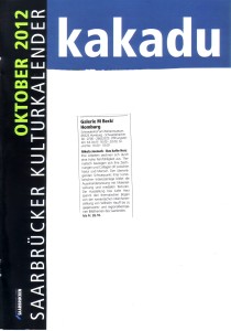2012 10- Artikel Jaensch-Kakadu